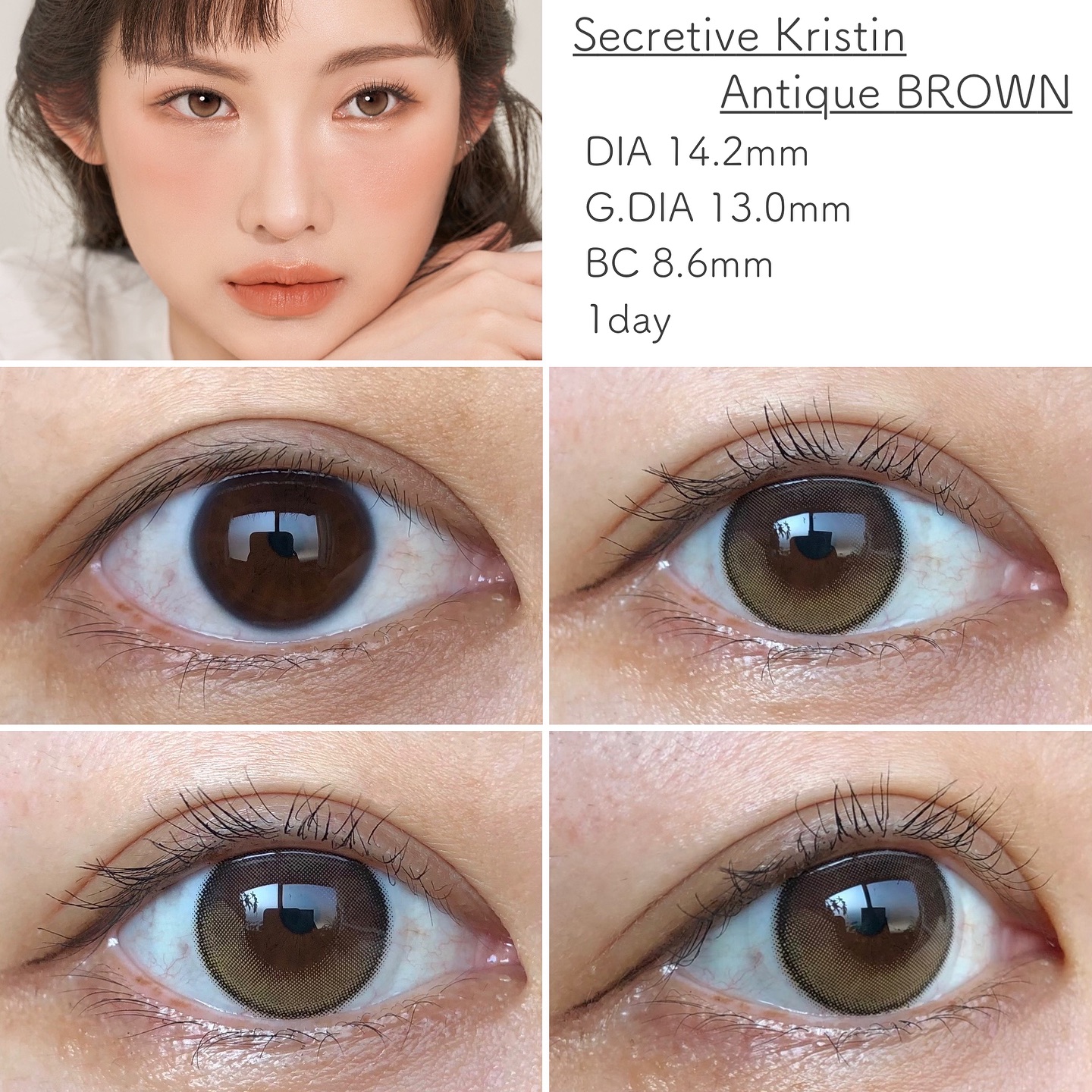  Secretive Kristin Antique BROWN